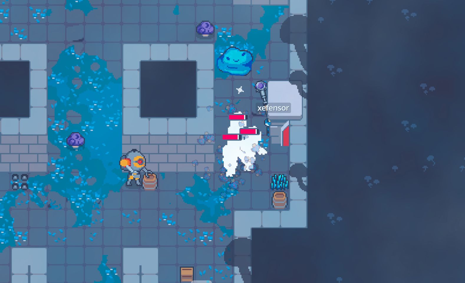 screenshot of dungeon