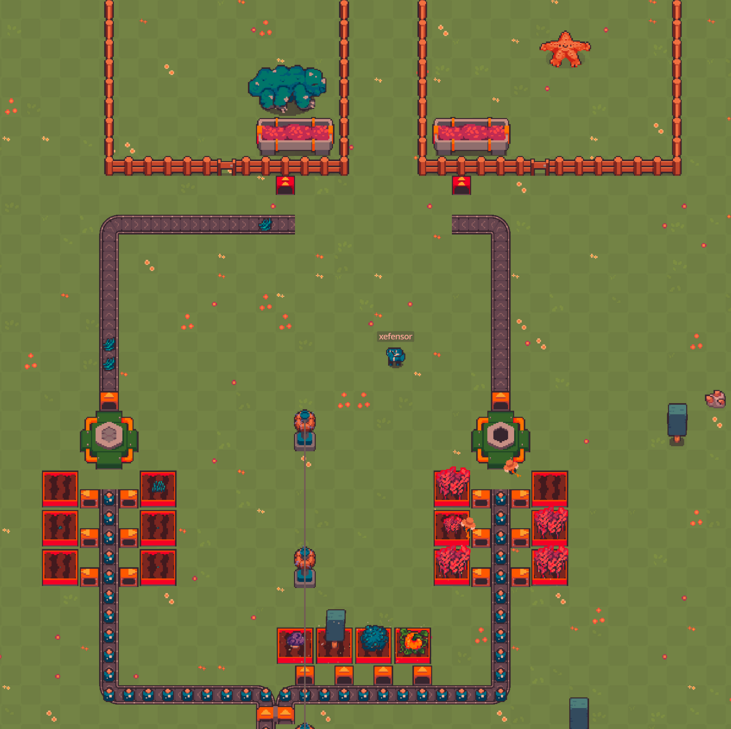 screenshot of farming