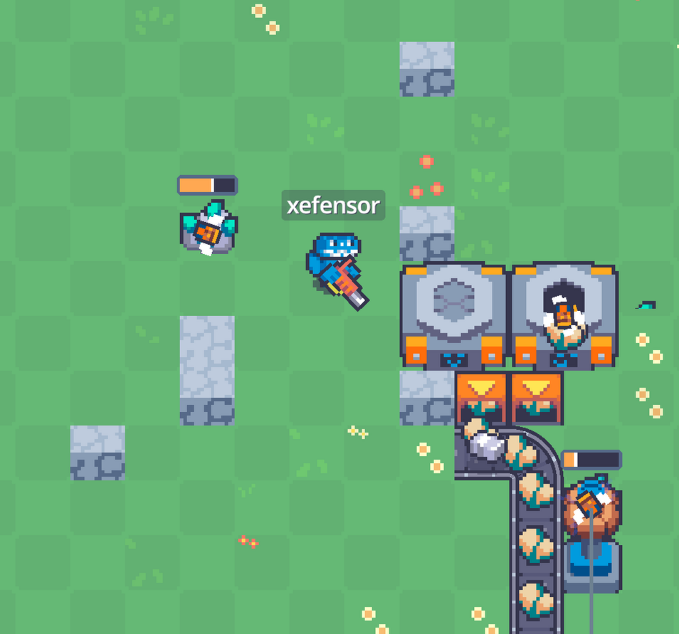 screenshot of blocking resources with a wall